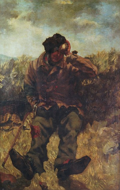 Der Vagabund von Gustave Courbet